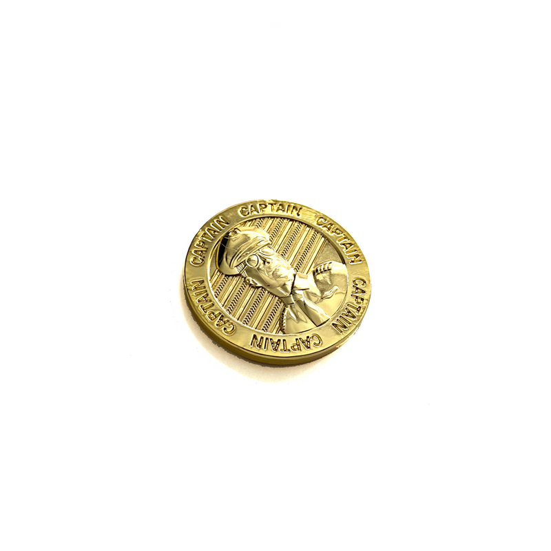 Flip a coin! who does it - Captain or First Officer? Captain/First Officer Coin