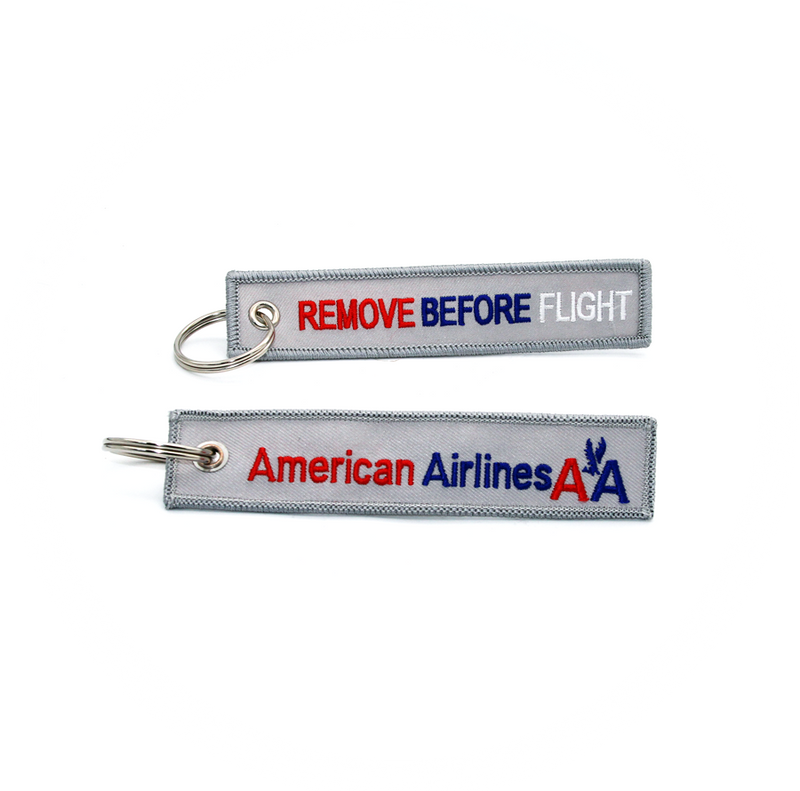 Keyring American Airlines AA / Remove Before Flight (former logo)