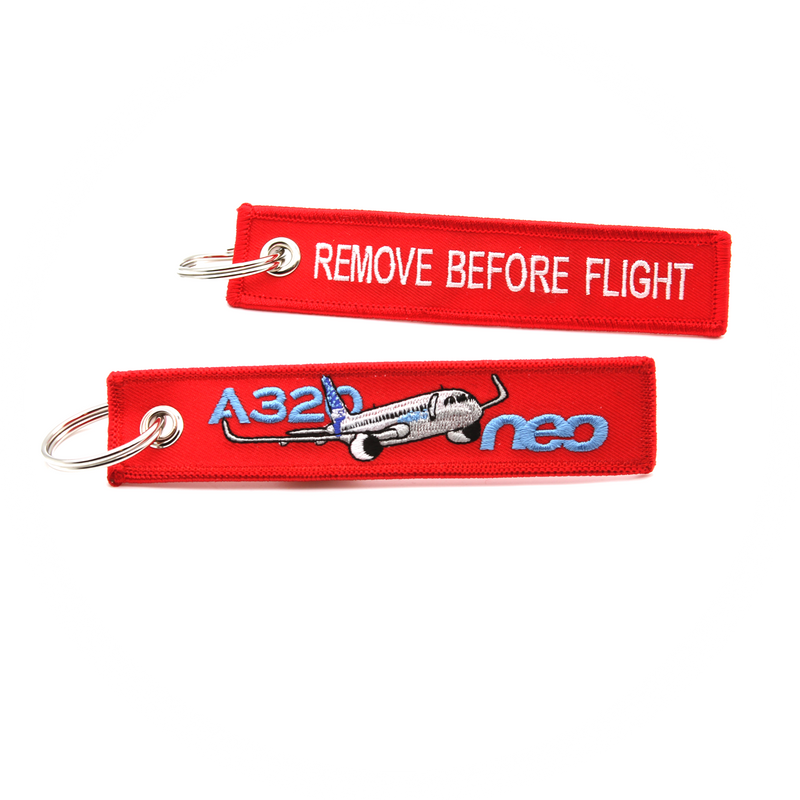 Keyring Airbus A320 NEO / Remove Before Flight Mark II
