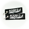 Keyring Airbus A320 (black)