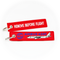 Keyring Airbus A320 (red) / Remove Before Flight