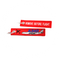 Keyring Airbus A340 / Remove Before Flight (red)