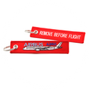 Keyring Airbus A350 / Remove Before Flight (red) Mark II