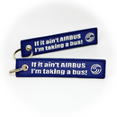 Keyring Airbus "If it'aint Airbus, I'm taking a bus"