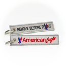 Keyring American Eagle / Remove Before Flight (old logo)