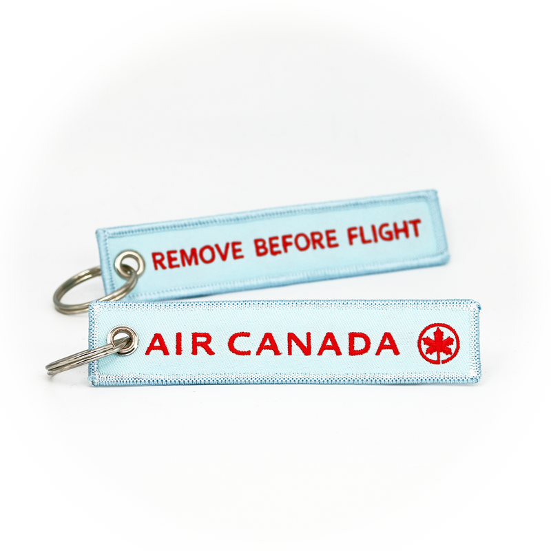 Keyring Air Canada / Remove Before Flight (blue)