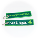 Keyring Aer Lingus / Remove Before Flight