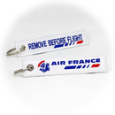 Keyring Air France / Remove Before Flight (Sea Horse Logo)