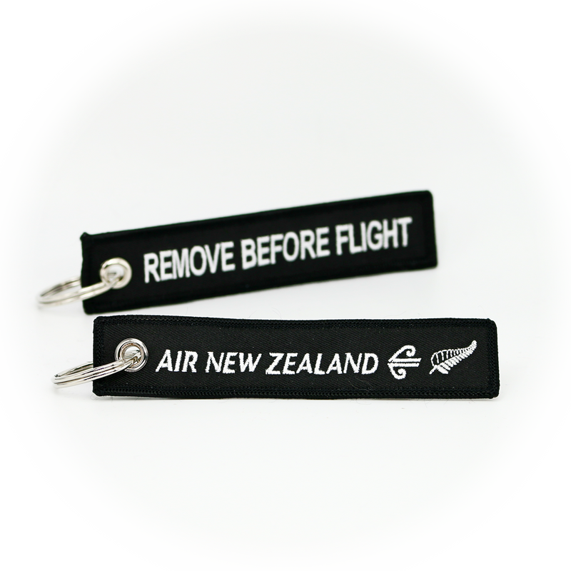 Keyring Air New Zealand / Remove Before Flight (black)