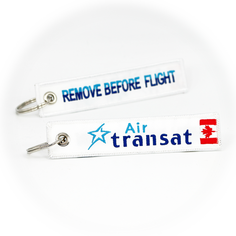 Keyring Air Transat / Remove Before Flight