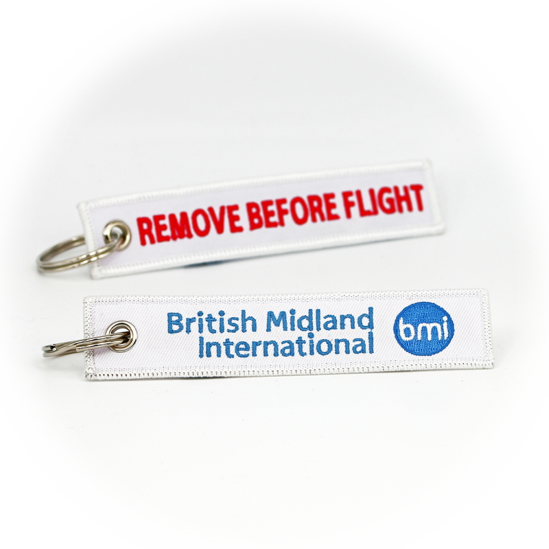 Keyring BMI British Midland International / Remove Before Flight