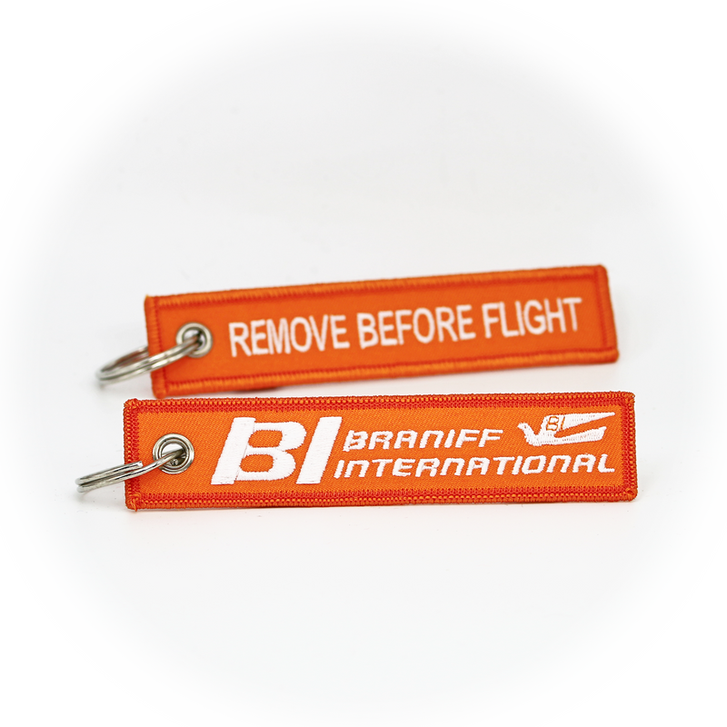 Keyring Braniff International Airways / Remove Before Flight