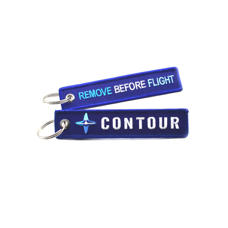 Keyring Contour Airlines / Remove Before Flight