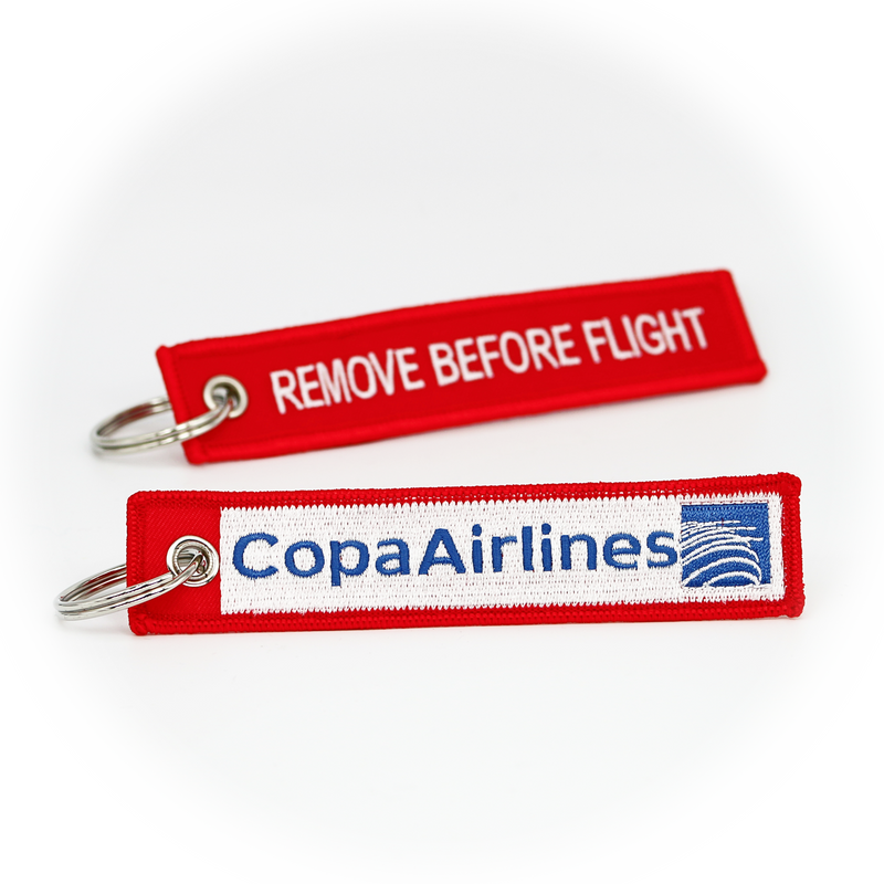 Keyring Copa Airlines / Remove Before Flight