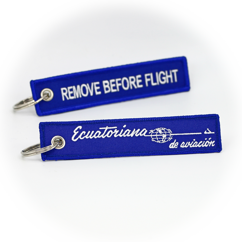 Keyring Ecuatoriana / Remove Before Flight