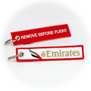 Keyring Emirates Airlines / Remove Before Flight (red)
