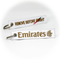 Keyring Emirates Airlines / Remove Before Flight (white)