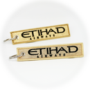 Keyring Etihad Airways / Remove Before Flight (gold)