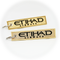 Keyring Etihad Airways / Remove Before Flight (gold)