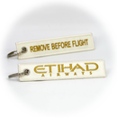 Keyring Etihad Airways / Remove Before Flight (pearl)