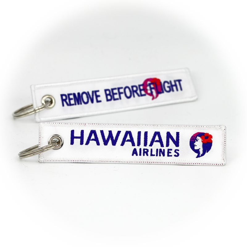 Keyring Hawaiian Airlines / Remove Before Flight *current logo*