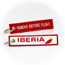 Keyring IBERIA / Remove Before Flight (current logo)