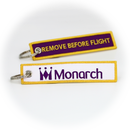 Keyring Monarch / Remove Before Flight