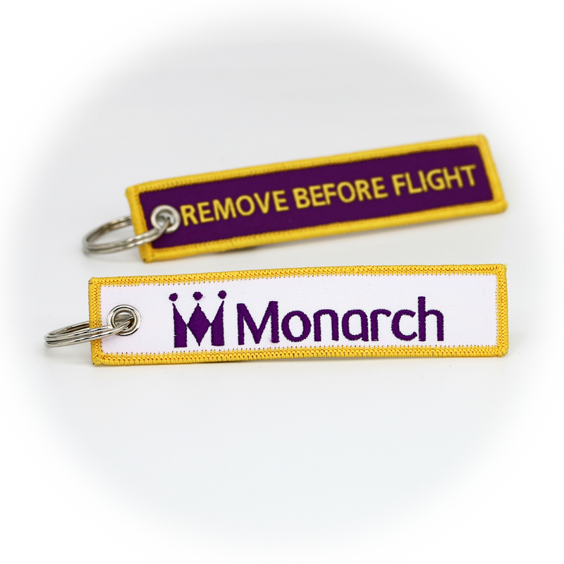Keyring Monarch / Remove Before Flight
