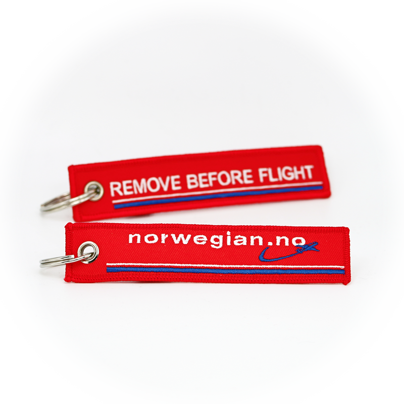 Keyring Norwegian Air Shuttle / Remove Before Flight