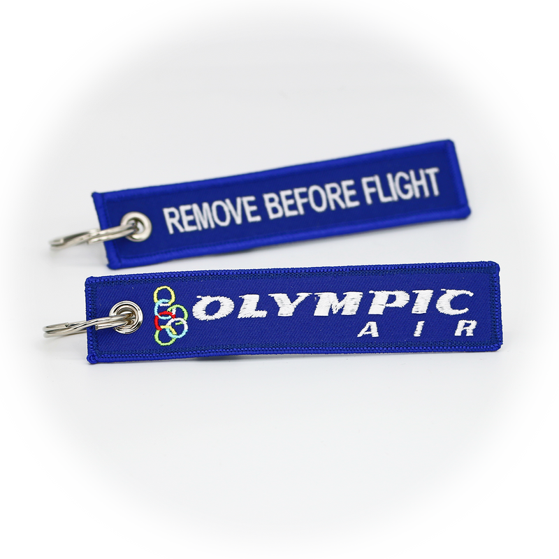 Keyring Olympic Airways / Remove Before Flight