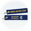 Keyring Saudia Airlines / Remove Before Flight