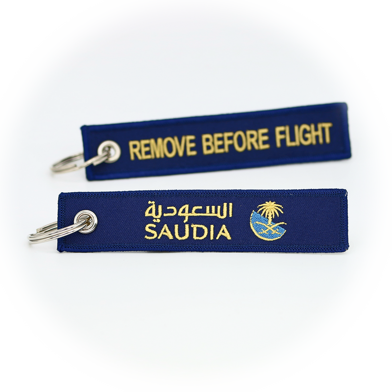 Keyring Saudia Airlines / Remove Before Flight