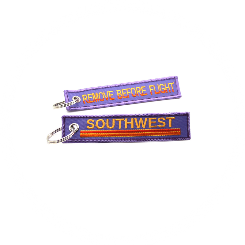 Keyring SWA Southwest Airlines / Remove Before Flight (vintage)