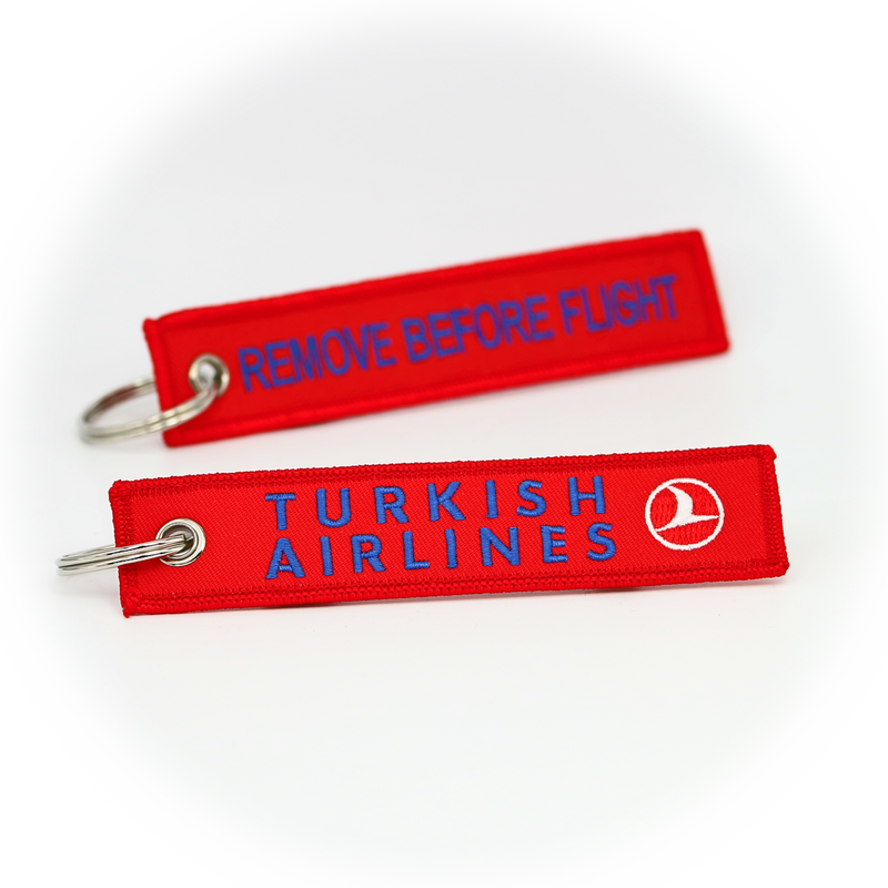 Keyring Turkish Airlines / Remove Before Flight