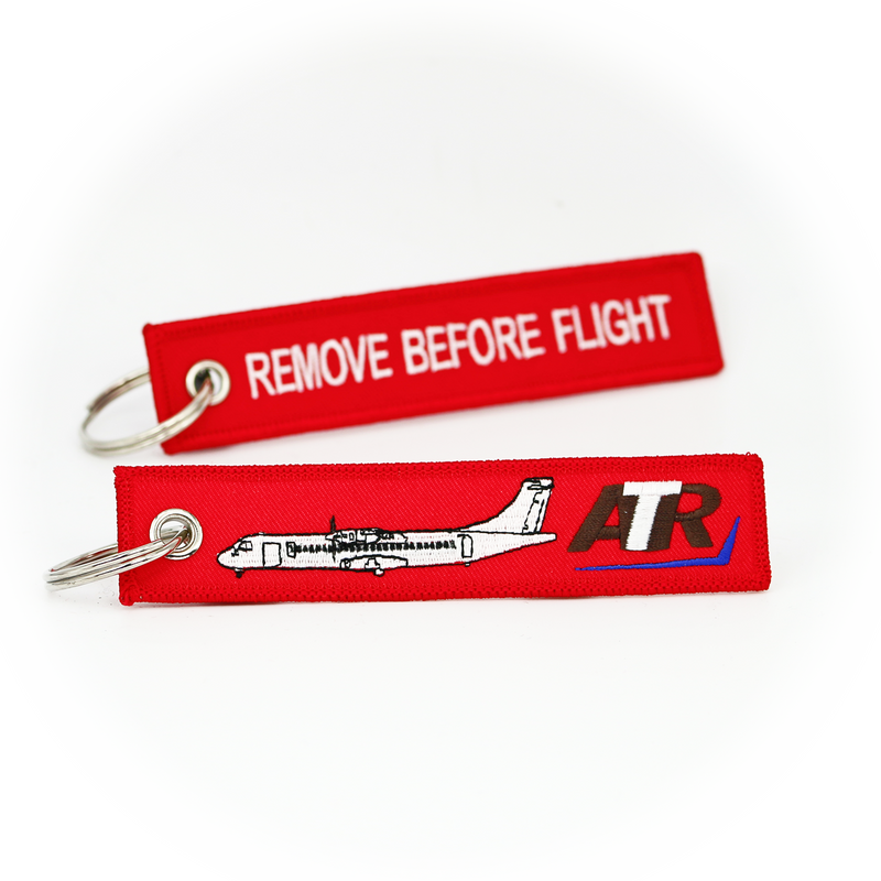 Keyring Aerospatiale ATR 42 ATR 72  / Remove Before Flight