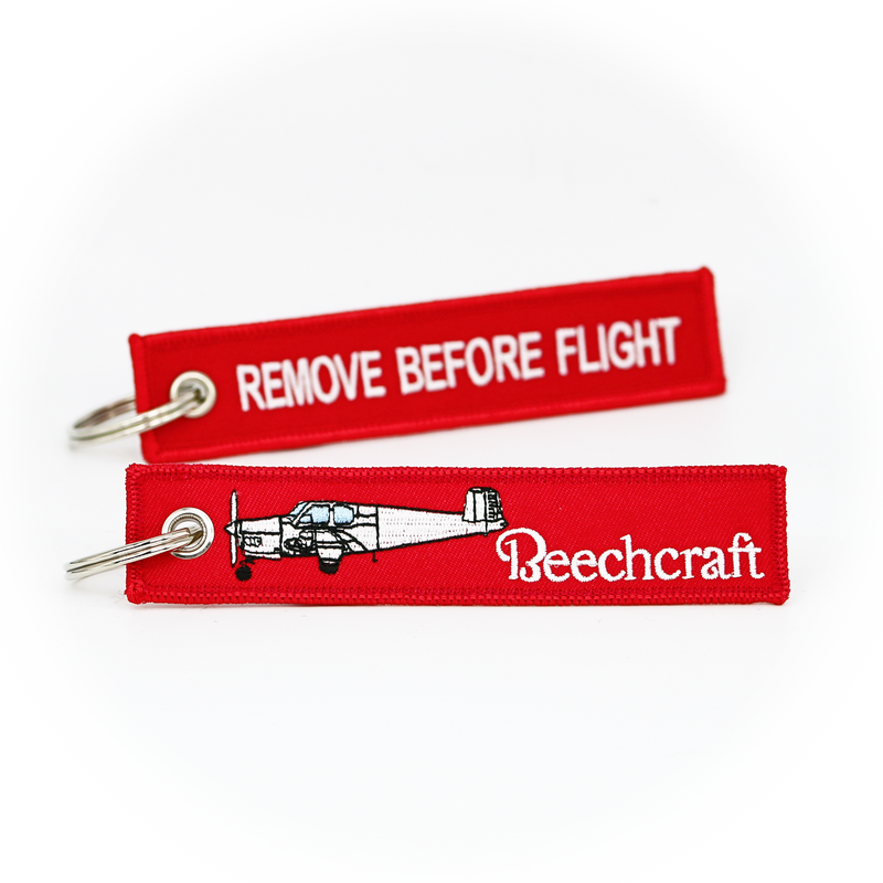 Keyring Beechcraft Bonanza / Remove Before Flight