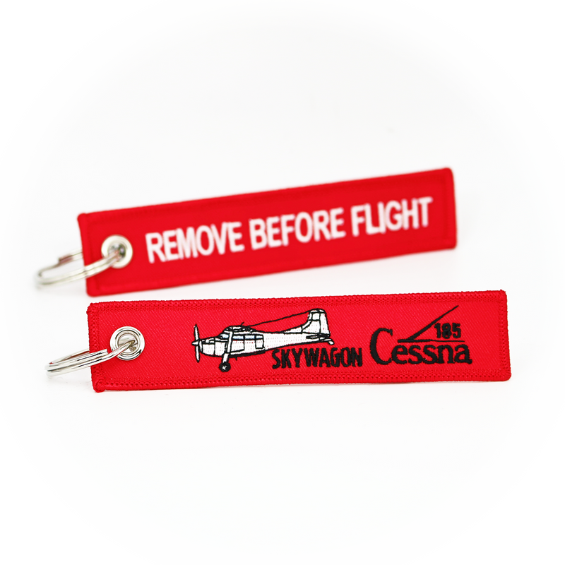 Keyring CESSNA C185 Skywagon / Remove Before Flight