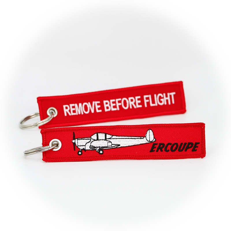 Keyring Erco Ercoupe / Remove Before Flight