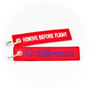 Keyring Gulfstream Aerospace / Remove Before Flight (Logo)
