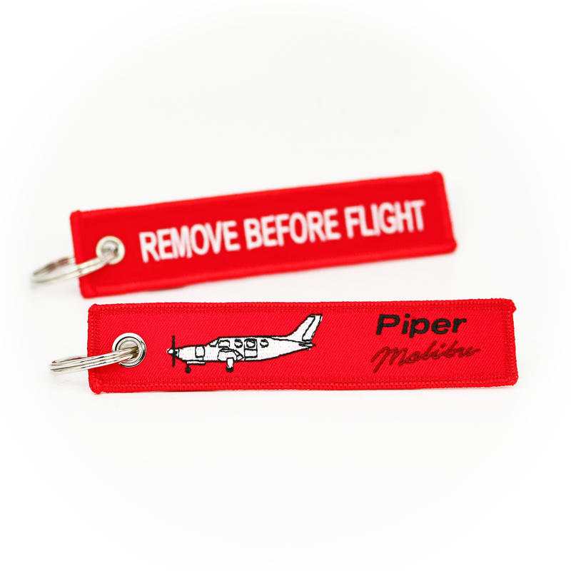 Keyring Piper Malibu PA-46 / Remove Before Flight