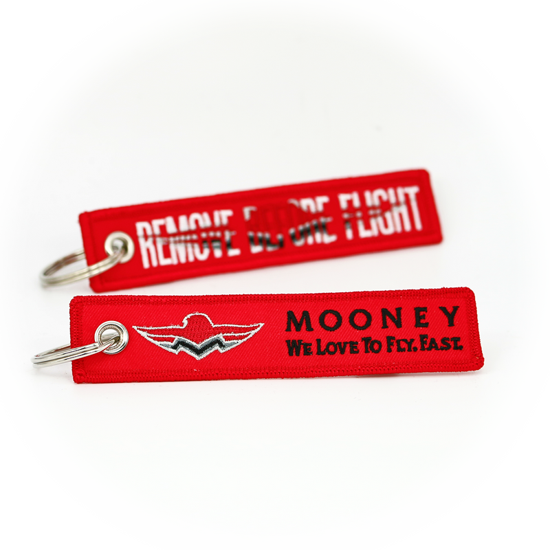 Keyring Mooney M20 / Remove Before Flight (wing)