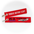 Keyring Pilatus PC-24 PC24/ Remove Before Flight