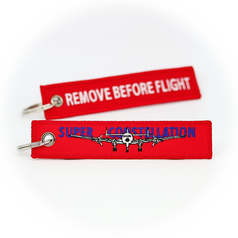 Keyring Super Constellation Lockheed L-1049 / Remove Before Flight