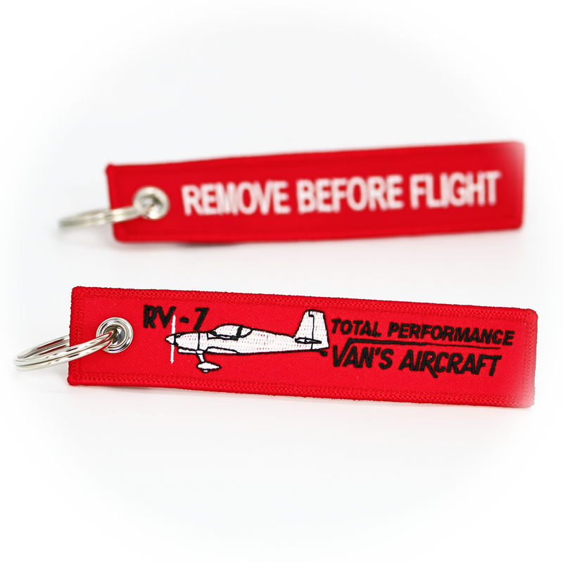 Keyring Van's Aircraft RV-7 / Remove Before Flight