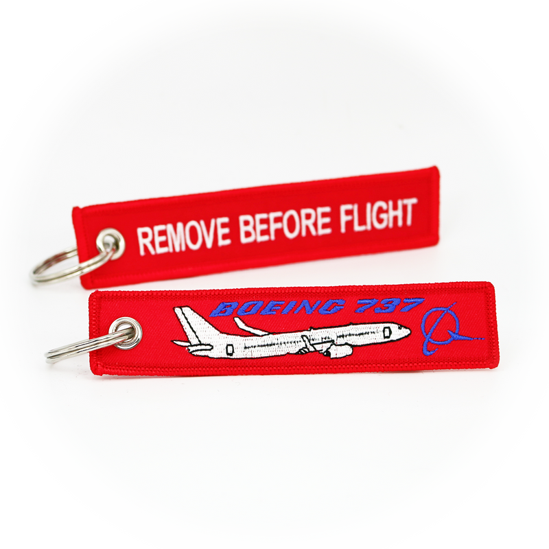 Keyring Boeing 737 / Remove Before Flight