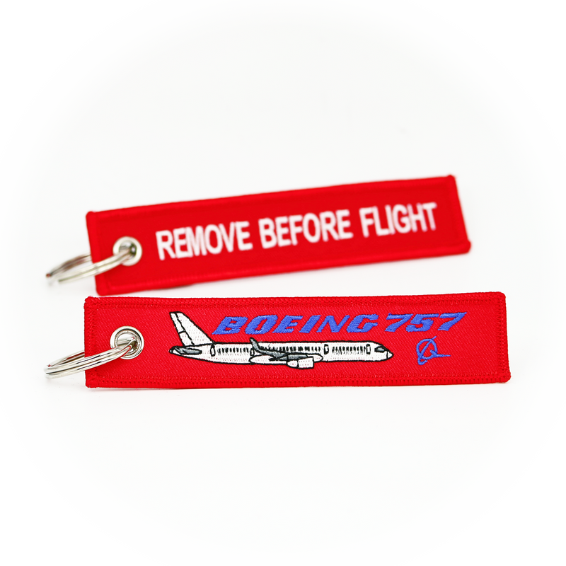 Keyring Boeing 757 / Remove Before Flight