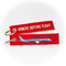 Keyring Boeing 787 (red)