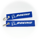 Keyring Boeing Company  (blue)