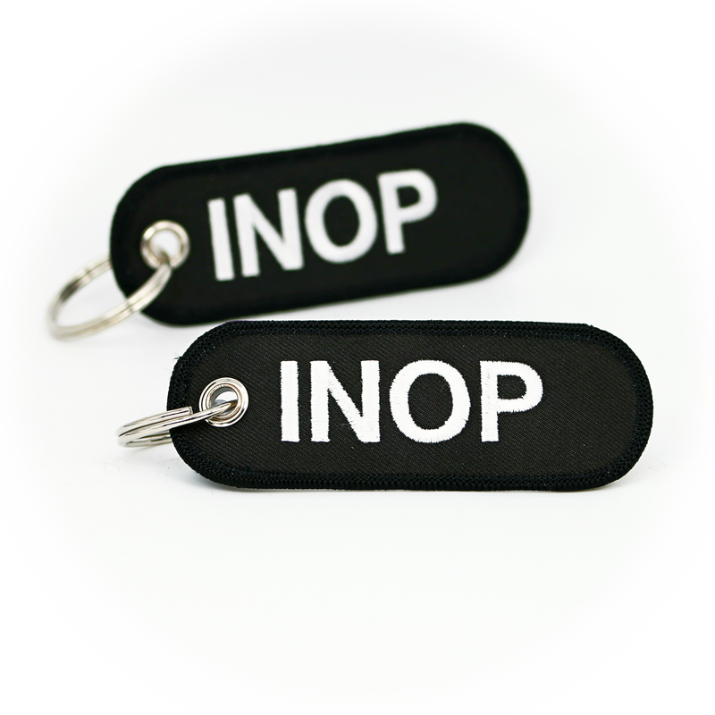 Keyring Boeing INOP tag