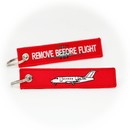 Keyring Bombardier Challenger 600 / Remove Before Flight